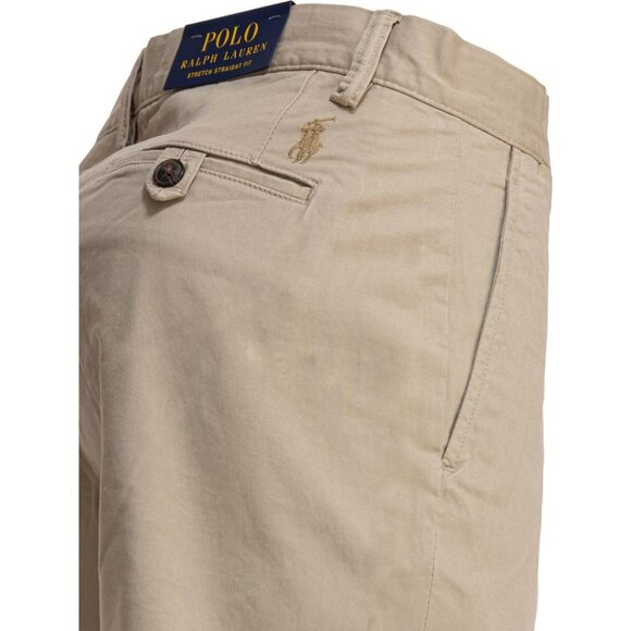 Polo Ralph Lauren Straight Fit Stretch Chino Shorts Tag Size 34 Men - Picture 4 of 4